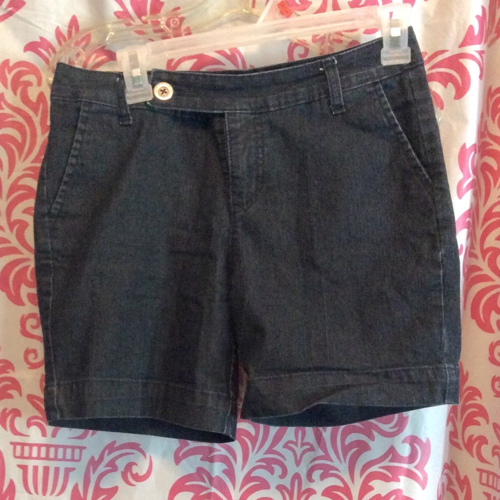 PETITE Style & Co Sz 4P jean denim shorts!
